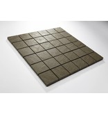 Feinsteinzeug Mosaik - QUARZIT hellgrau 5x5 - 30x30 cm