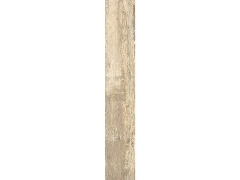 Bodenfliese Mertens Beige Holzoptik  glasiert matt - 19,5 cm x 121,5 cm x 1 cm