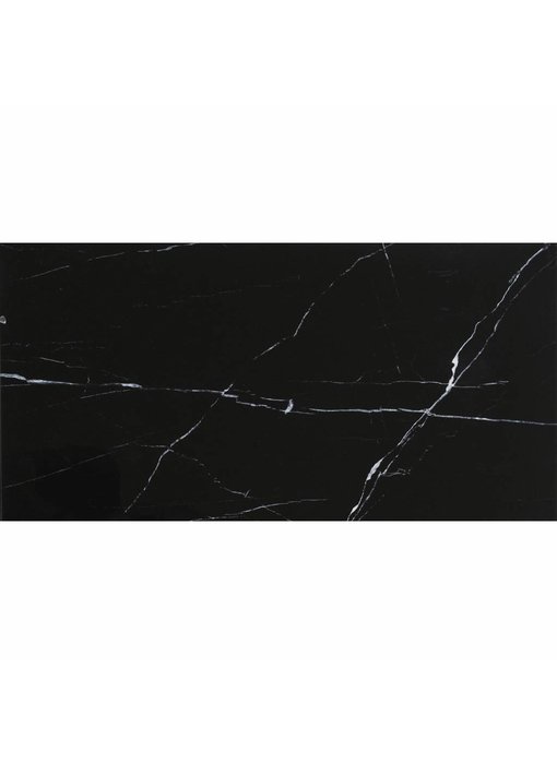 Bodenfliese Invasion Marquina poliert - 30 cm x 60 cm x 1 cm