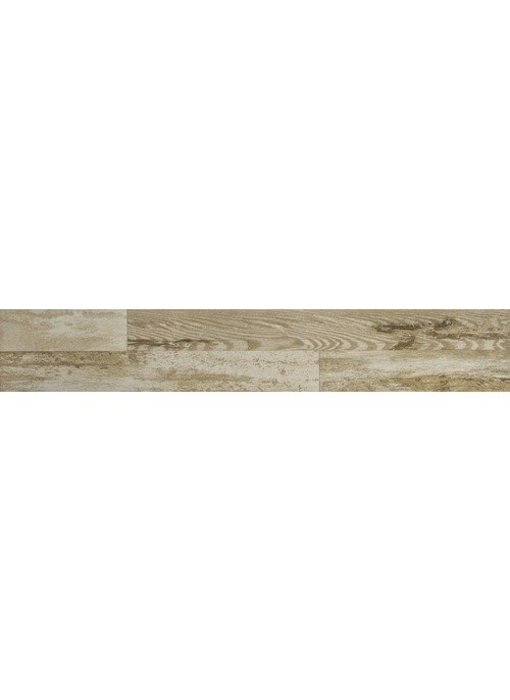 Bodenfliese Baison Beige Feinsteinzeug glasiert matt - 20 cm x 120 cm x 0,9 cm