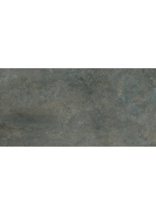 Bodenfliese Lique Stahl Feinsteinzeug glasiert - 30 cm x 60 cm x 0,95 cm