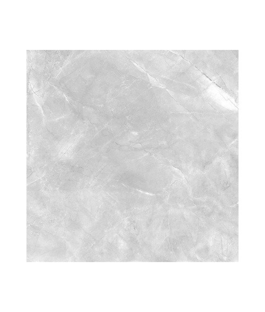 Bodenfliese Premium Marble Brescia Light Grey Glaenzend - 90 cm x 90 cm x 1,15