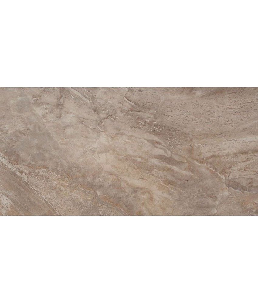 Bodenfliese Skyline Onyx Brown Feinsteinzeug poliert - 30 cm x 60 cm x 1 cm