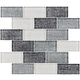 BÄRWOLF Mosaic Tex-Line Ice  Grey Mix - 29,8 cm x 29,8 cm x 0,8