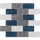 BÄRWOLF Mosaic Tex-Line Denim Blue Mix - 29,8 cm x 29,8 cm x 0,8