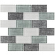 BÄRWOLF Mosaic Tex-Line Ocean Green Mix - 29,8 cm x 29,8 cm x 0,8