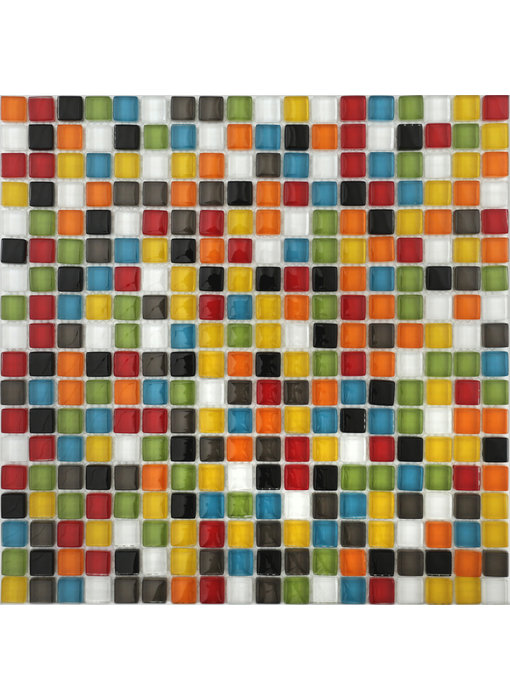 BÄRWOLF Mosaic Translucent Juicy Mix - 29,8 cm x 29,8 cm x 0,8