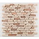 Naturstein Mosaikfliesen CM-7109 Sticks botticino/brown mix