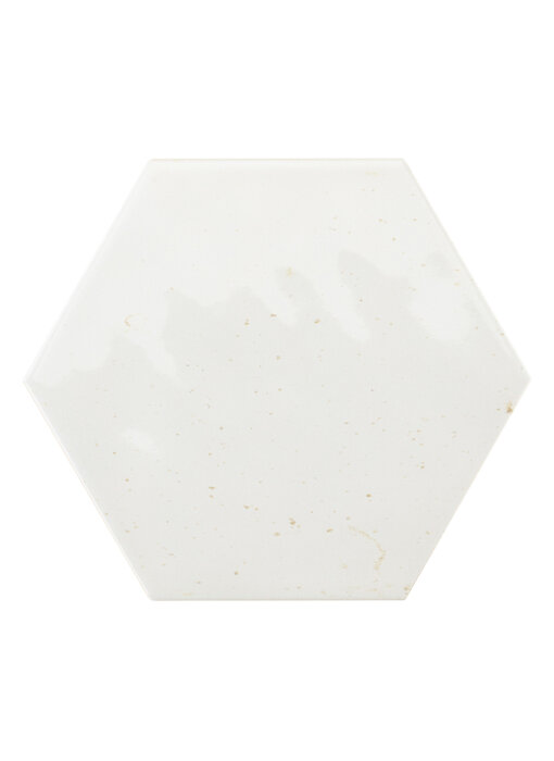 BÄRWOLF Loft Hexagon KE-22101  Latte White Gloss  17,3 x 15 cm