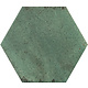 BÄRWOLF Loft Hexagon KE-22111  Emeral Green Matt  17,3 x 15 cm