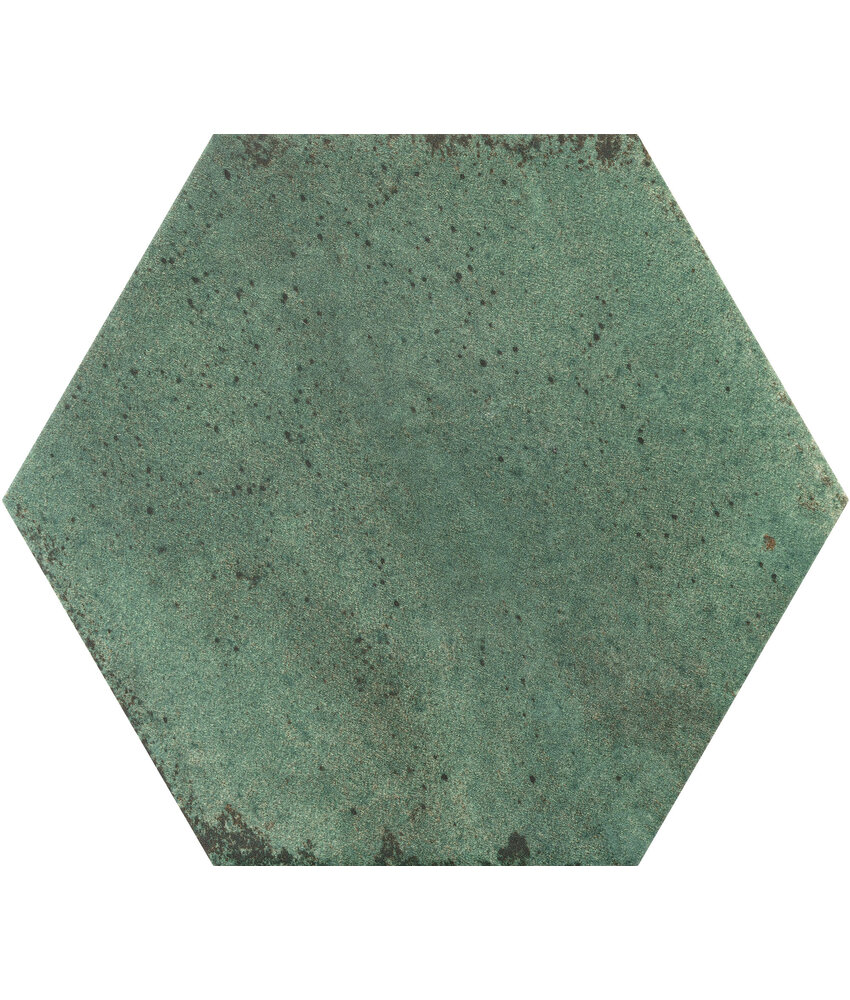 BÄRWOLF Loft Hexagon KE-22111  Emeral Green Matt  17,3 x 15 cm