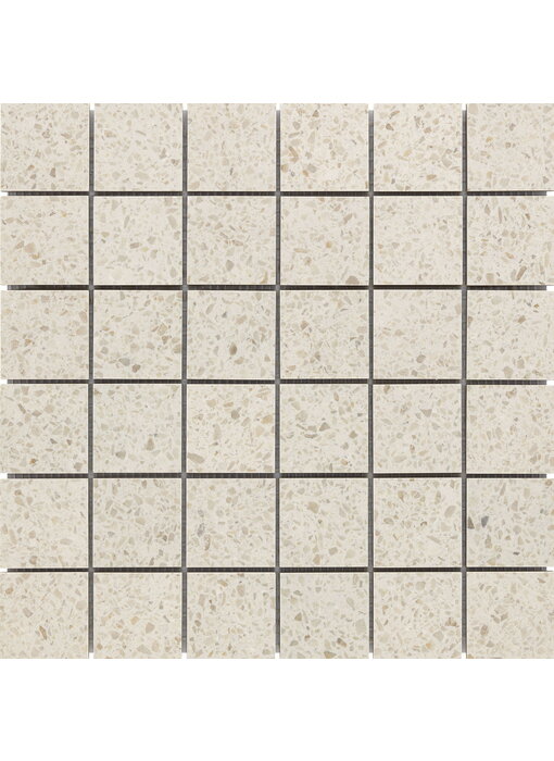 BÄRWOLF Keramik Mosaikfliesen KEG-22501 tropea cream 48 x 48 mm