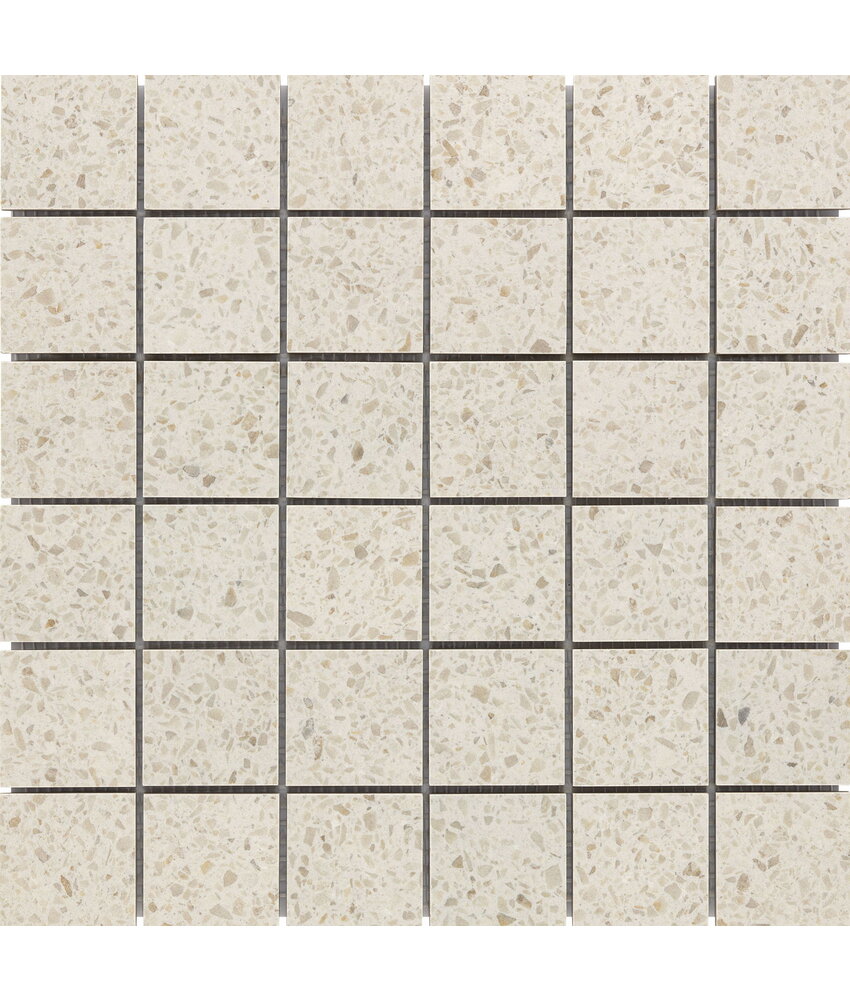 BÄRWOLF Keramik Mosaikfliesen KEG-22501 tropea cream 48 x 48 mm