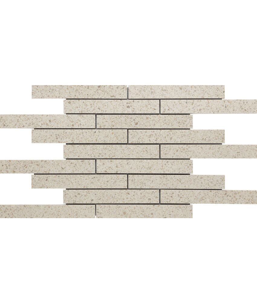 BÄRWOLF Townhouse Keramik Mosaikfliesen KEG-22502 tropea cream Mauerverband 21,15 x 3,077 cm