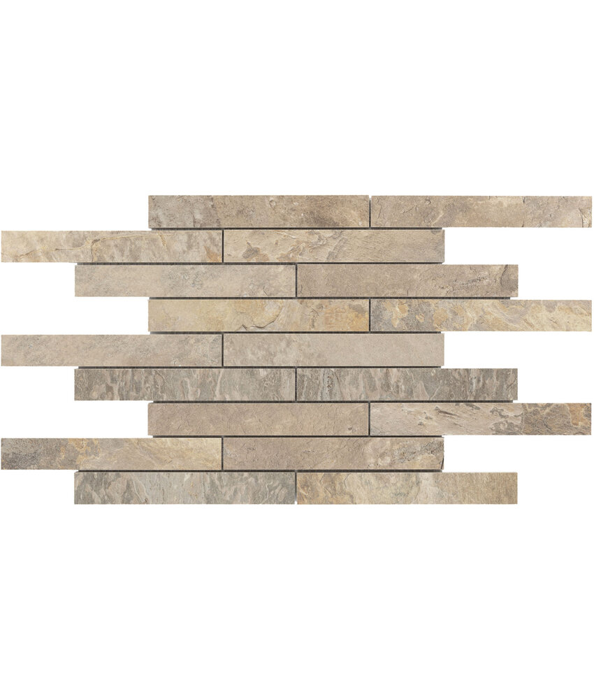 BÄRWOLF Keramik Mosaikfliesen KEG-20100 Rustic Stone Mauerverband 21,15 x 3,077  cm