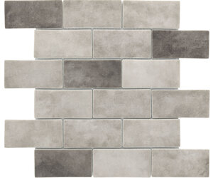 BÄRWOLF Glas- Mosaikfliesen GL-20052 Desert payunia grey 48 x 98