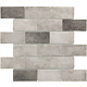 BÄRWOLF Glas- Mosaikfliesen GL-20052 Desert payunia grey  48 x 98 mm