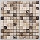 Naturstein Mosaikfliese Square CM-09009 cream beige emperador
