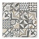 Trittsichere Keramik Mosaikfliese Patchwork KEG-14070 grey