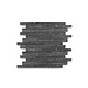 Naturstein Mosaikfliesen Nature CM-14009 black