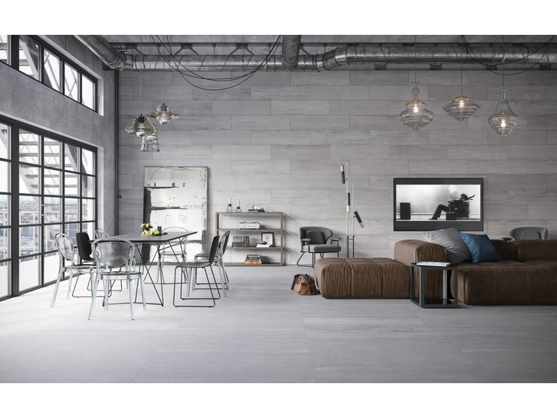 Nord Ceram Bodenfliese Tecno Stone Tst231 Grau Rektifziert R10 60x60 Cm Mosaic Outlet