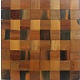 Holz-Mosaikfliesen-Troja