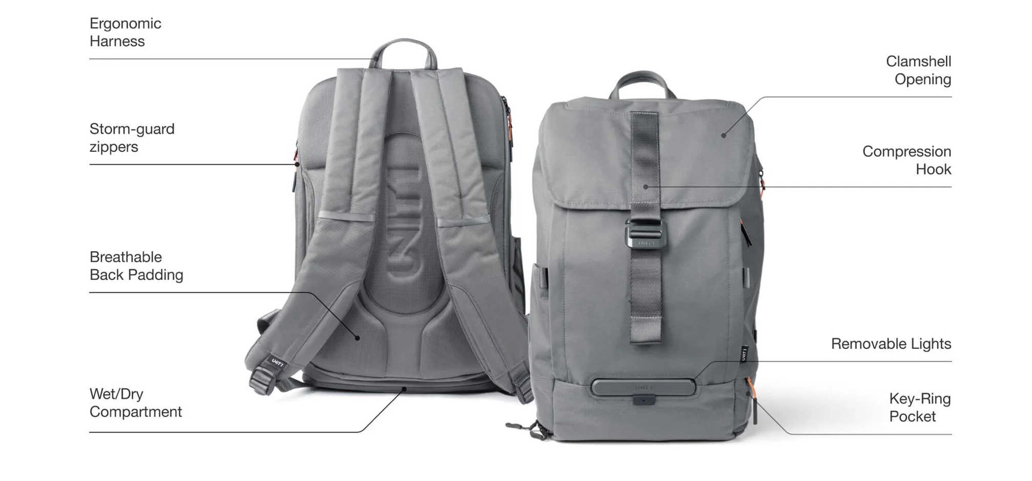 UNIT 1 TORCH Backpack + Smart Light
