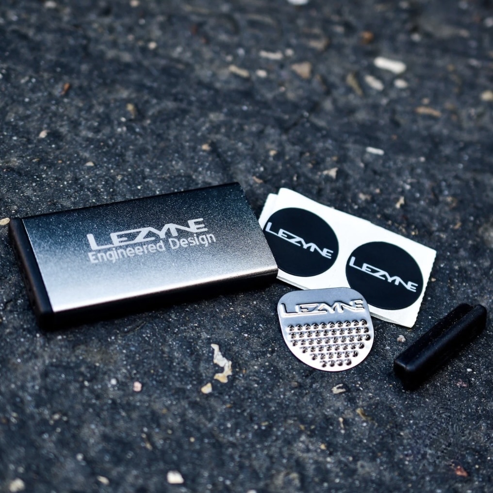 Lezyne Premium Patch Kit- Kit Auto-adhésif Rustines Pneu