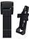 Abus Folding Lock  ABUS BORDO Granit 6500K/90 BK SH