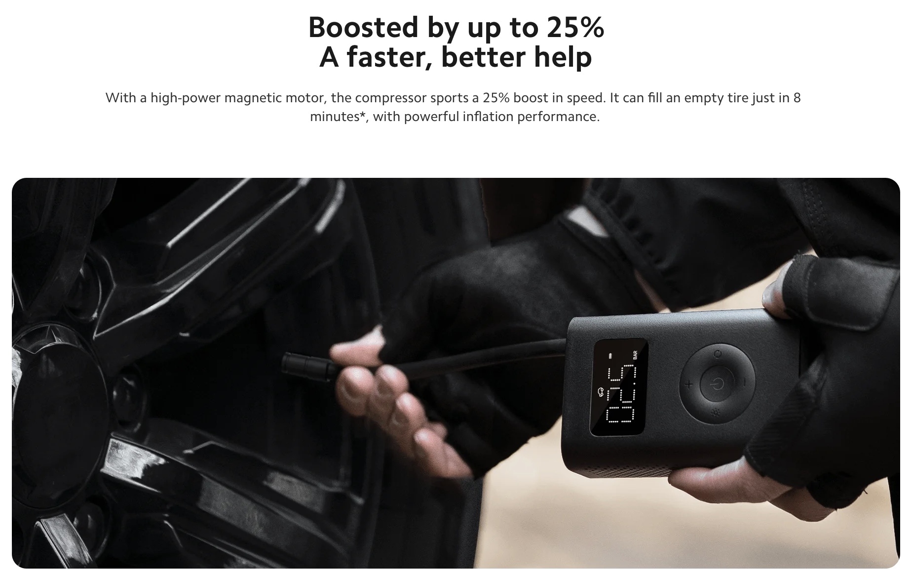 Xiaomi  Compresseur électrique portable Type 2