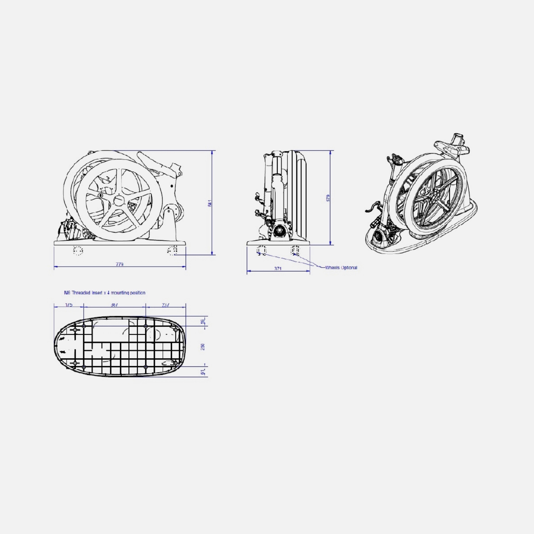 Gocycle Draagbaar Docking Station