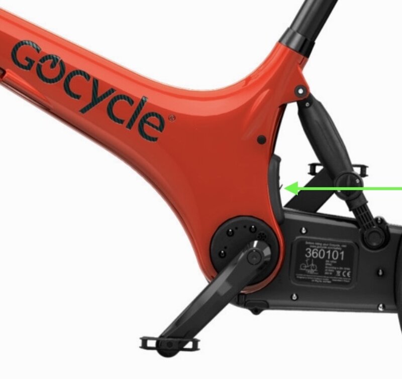Gocycle Cache-prise connecteur de charge modèles G2, G3 & GS
