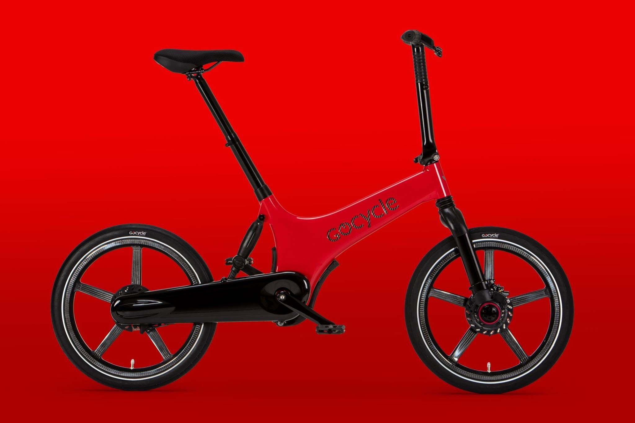 Gocycle G3 Carbon - Limited edition Rood - Zwart