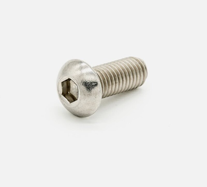 Gocycle Boulon à tête ronde M8 x 20 A2 SS