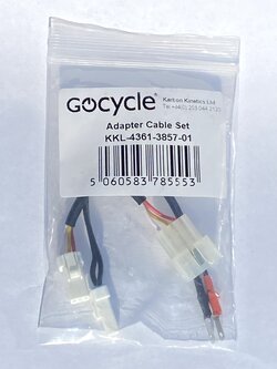 Gocycle Set Licht adapterkabels
