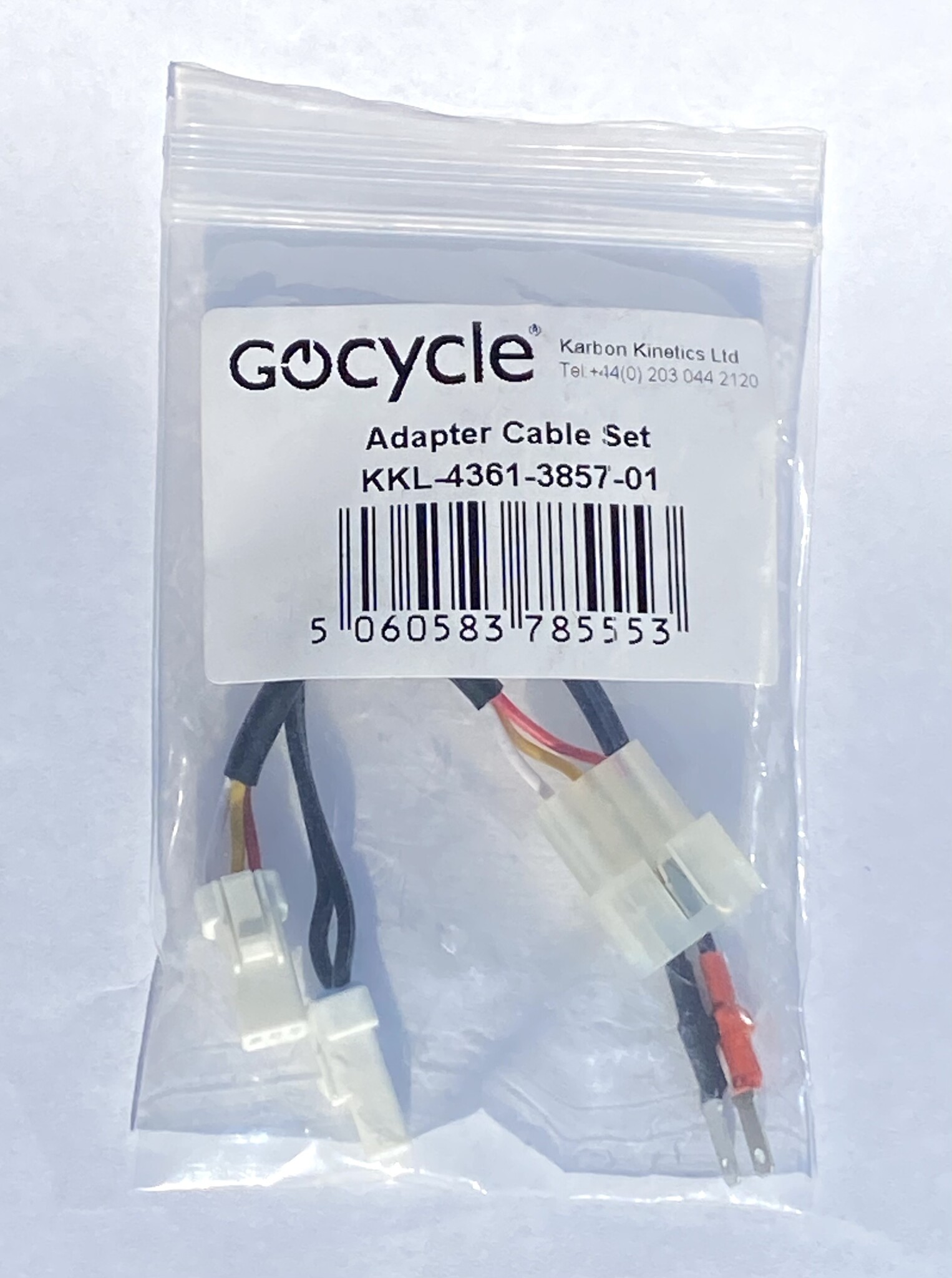 Gocycle Set Light adapter cables
