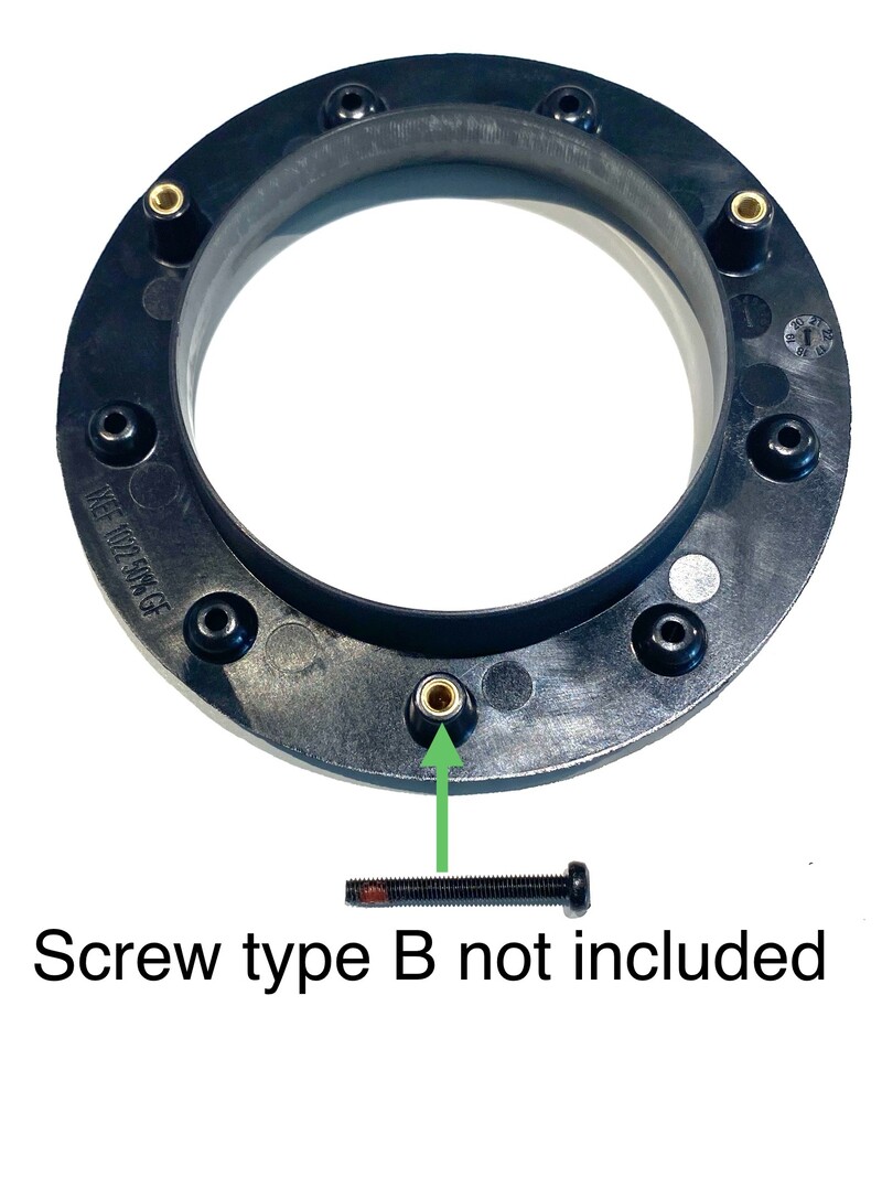 Gocycle PitstopWheel® Vulstuk - Meenemer met 3 Schroefdraadbussen