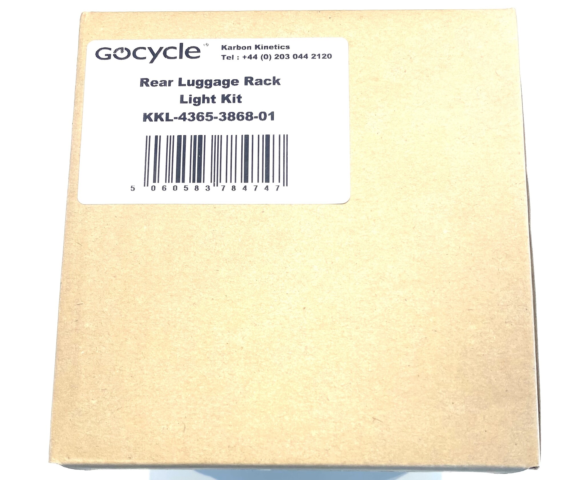 Gocycle Kit d'éclairage pour porte-bagages arrière