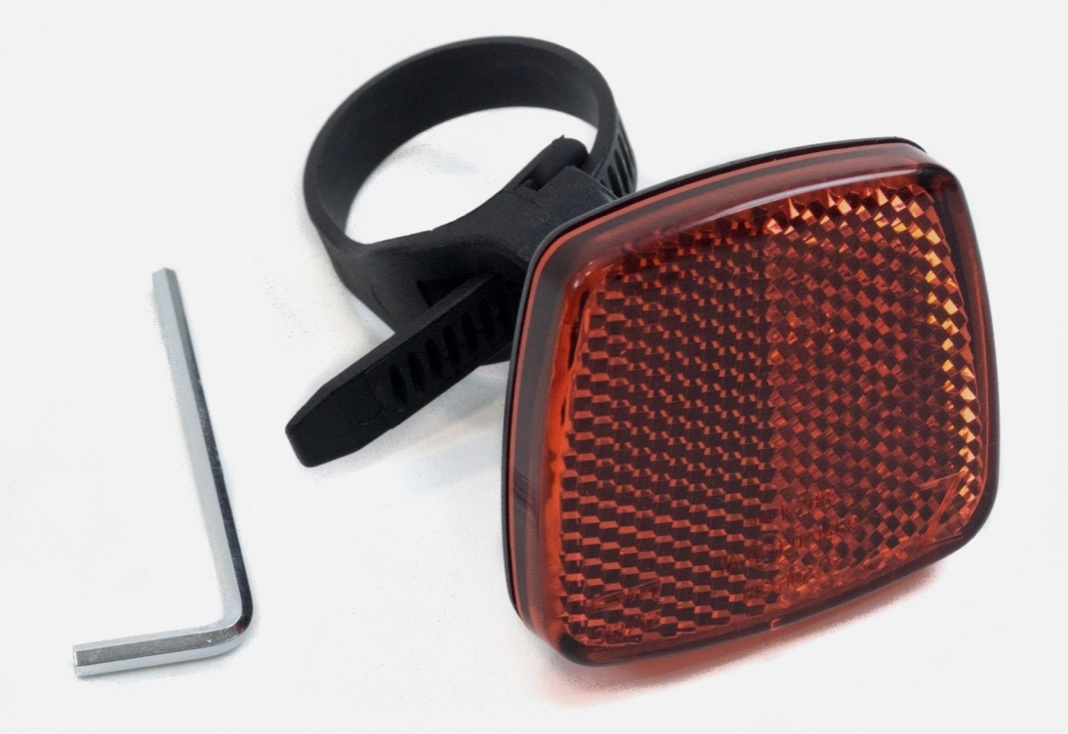 Gocycle Réflecteur-Z arrière universel pour vélo, clé Allen incluse