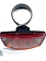 Gocycle Red Reflector Square With 34,9mm bracket