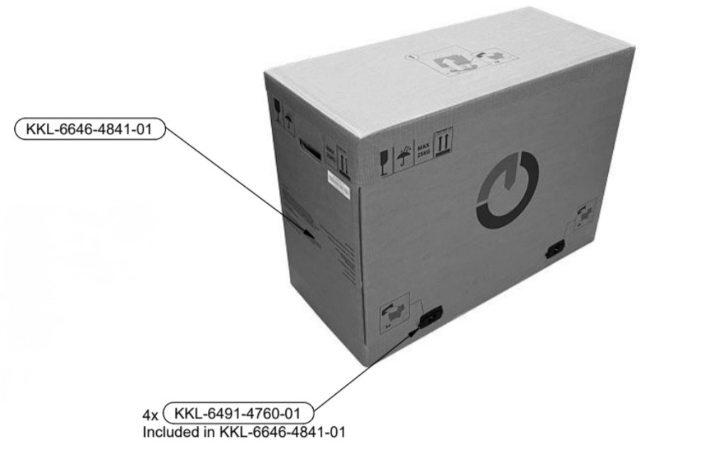 Gocycle boîte d'expédition avec protection interne