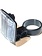 Gocycle White Square reflector with 38,5mm bracket
