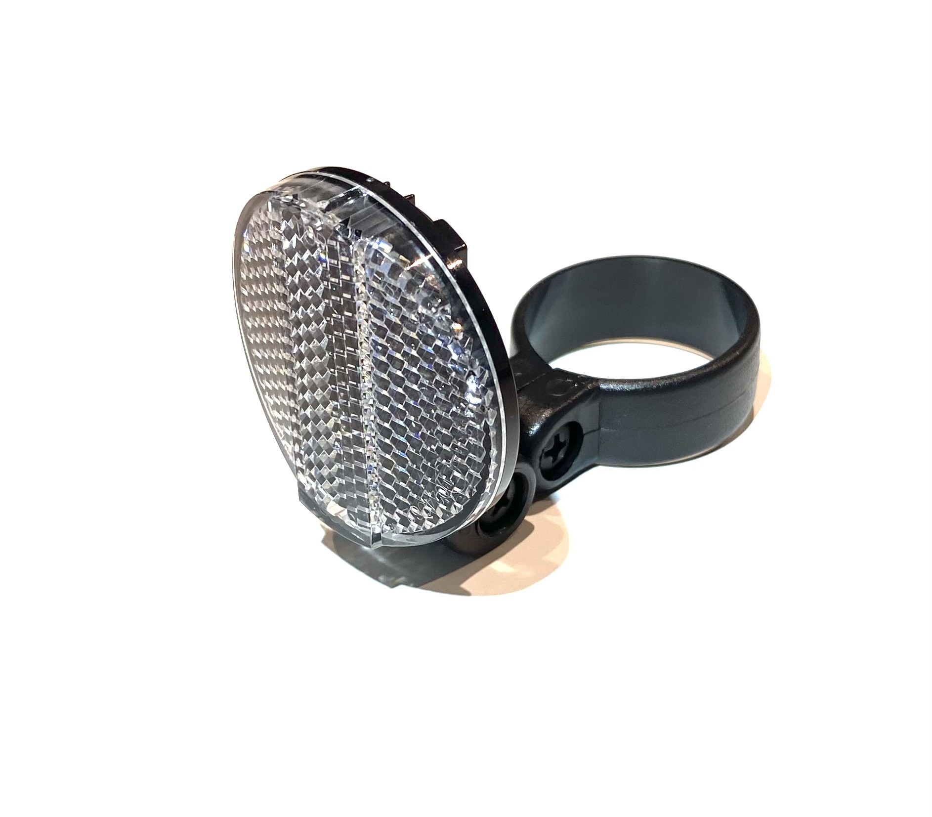 Gocycle Witte ronde reflector met 34,9mm steun