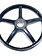 Gocycle G4 PitstopWheel® Carbone, Dessin Carbone Brillant