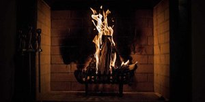 Buitenkachel met pijp