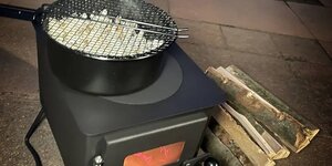 Fumio Cube Buitenmagie: Warmte, Koken en Ontspannen met de Compacte Heater