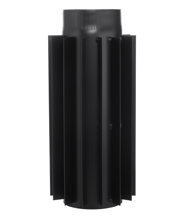 Fumio Radiator 500mm Ø150 zwart