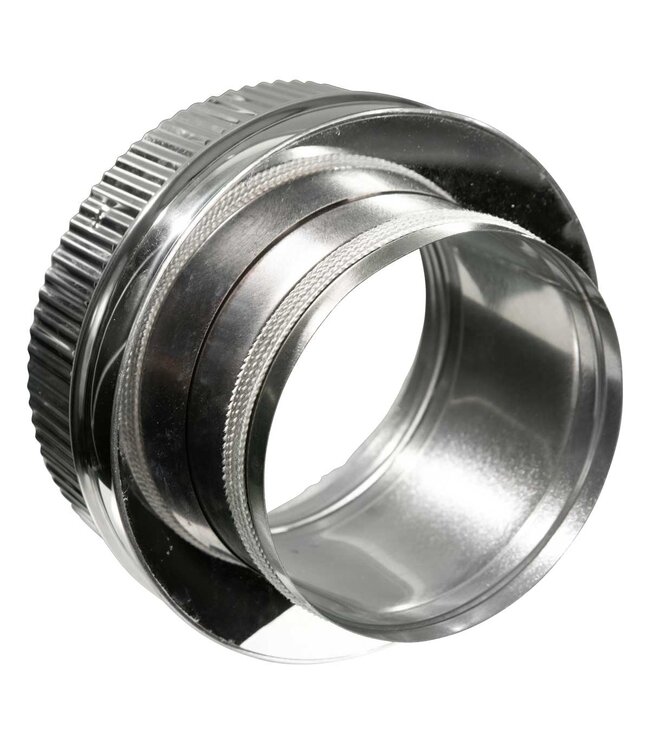 Fumio Verloop 120mm. enkelwandig naar dubbelwandig 150/200