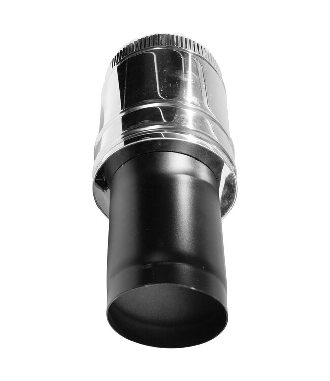 Fumio Verloop 150mm. enkelwandig naar dubbelwandig 150/200