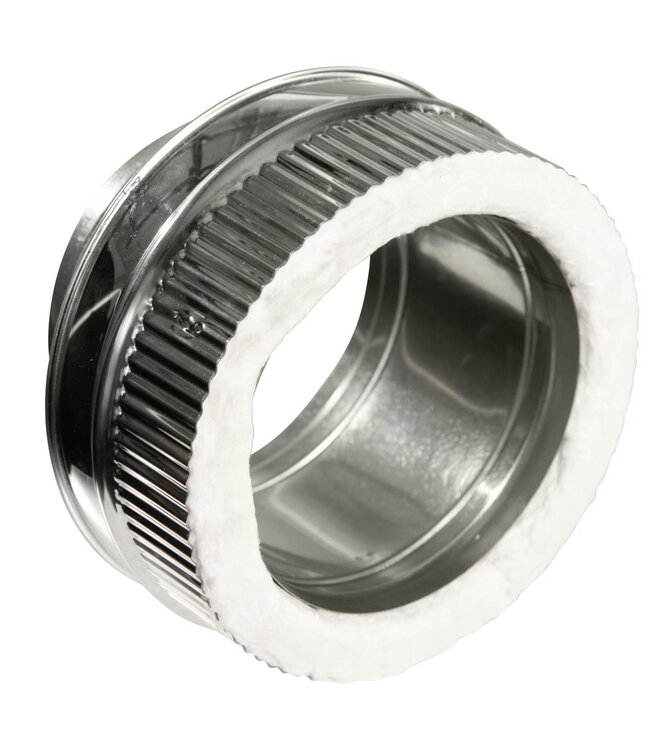 Fumio Verloop 130mm. enkelwandig naar dubbelwandig 150/200